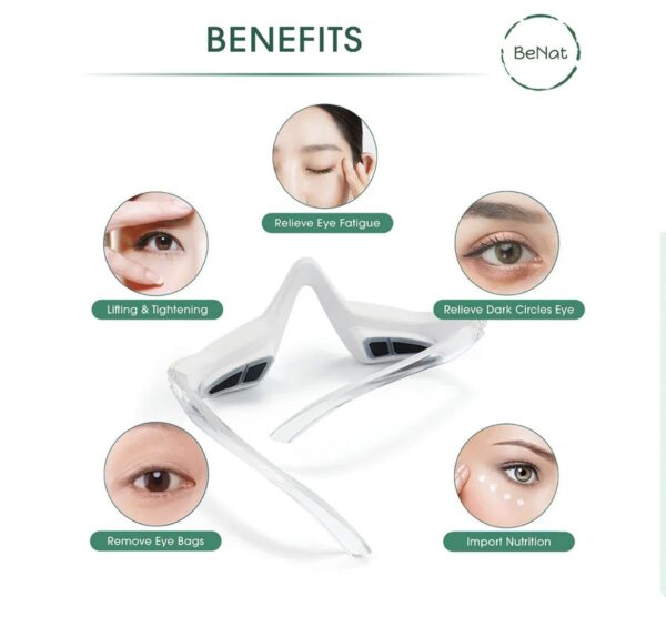 Under-Eye Red Light Massager Glasses